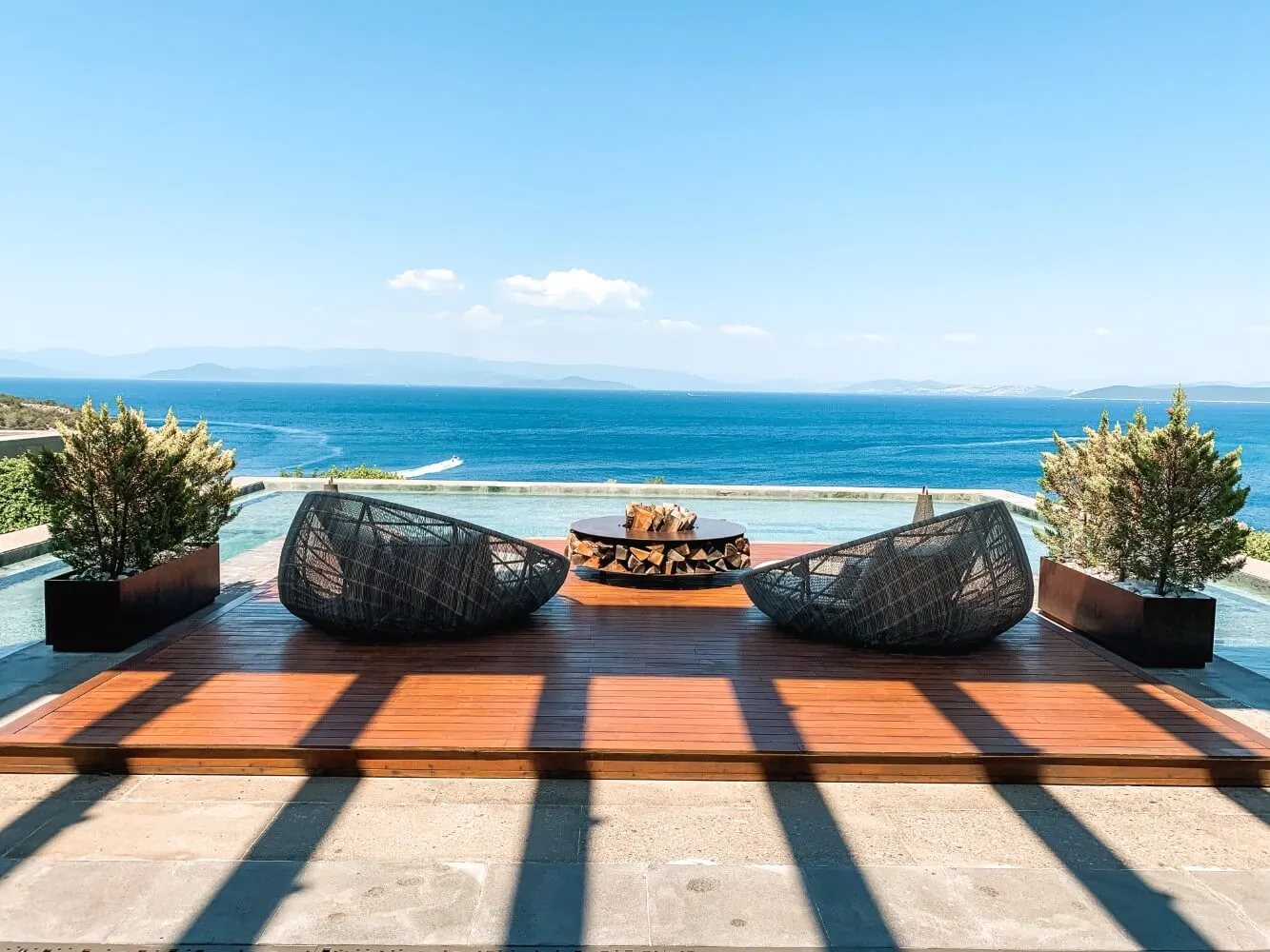 Lobby des Mandarin Oriental Bodrum